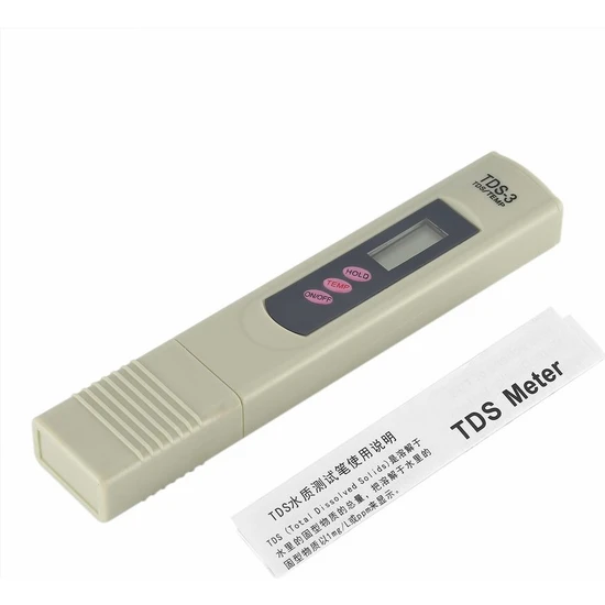 Guangdong Spirit Ma Yeni LCD Dijital Tds3 Tds Metre Filtre Kalem Sıcaklık Ppm Tester Çubuk Su Saflığı
