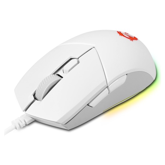 Msi Gg Clutch GM11 White Gaming Mouse 5.000 Dpi Optik Rgb Fiyatı
