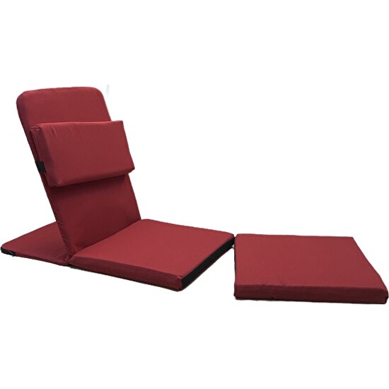 Remege Ayarlanabilir Çift Minderli Destek Yastıklı Meditasyon Sandalyesi Backjack