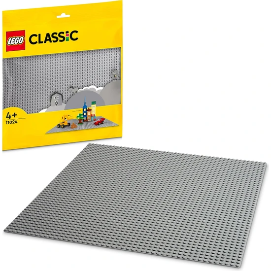 LEGO® Classic Gri Zemin 11024 - 4 Yaş ve Üzeri LEGO Severler için LEGO Zemini (1 Parça)