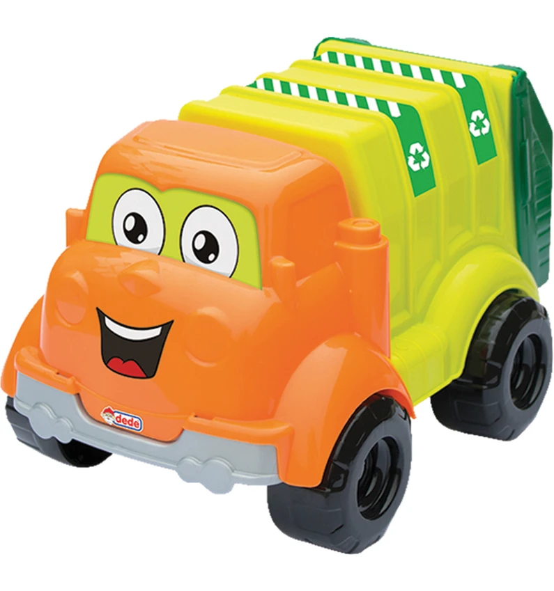 Resim Dede Çöp Kamyonum Bloklu 30 Parça 