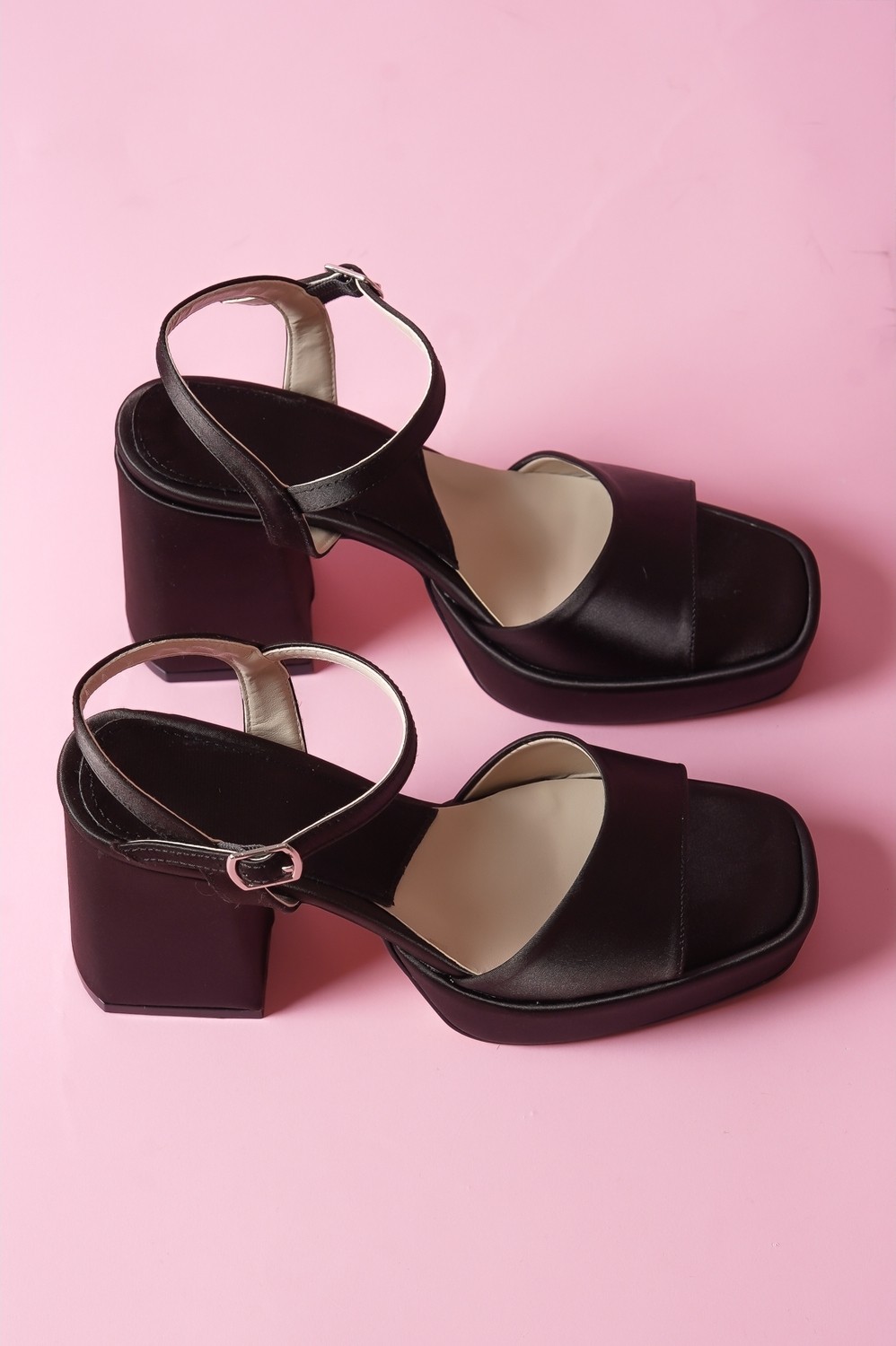 Divolya Fell Gümüş ( 9 cm Platform Topuklu ) Günlük Kullanım Topuklu Ayakkabı görsel 5