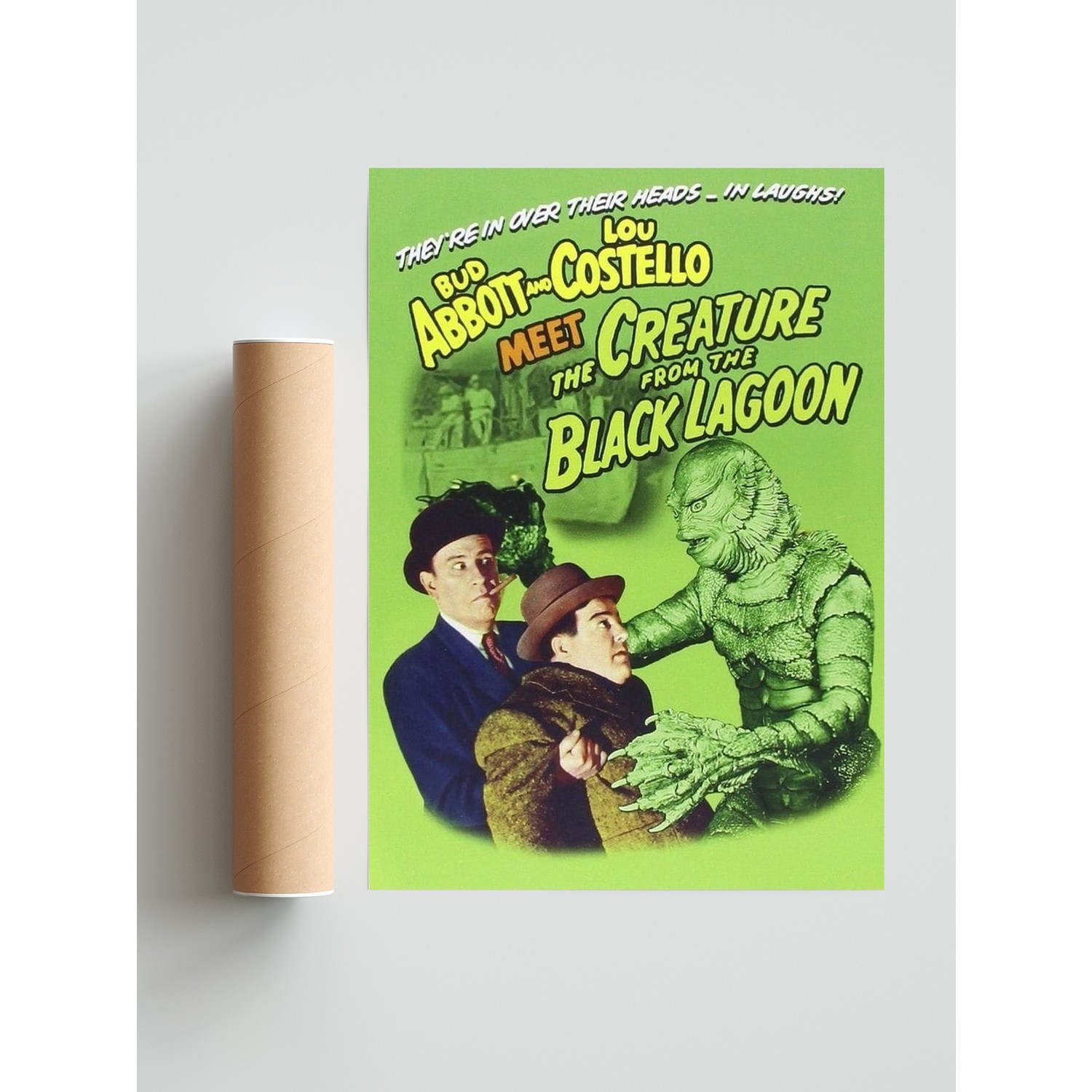 Abbott And Costello Meet The Creature Ingilizce Poster Fiyat 