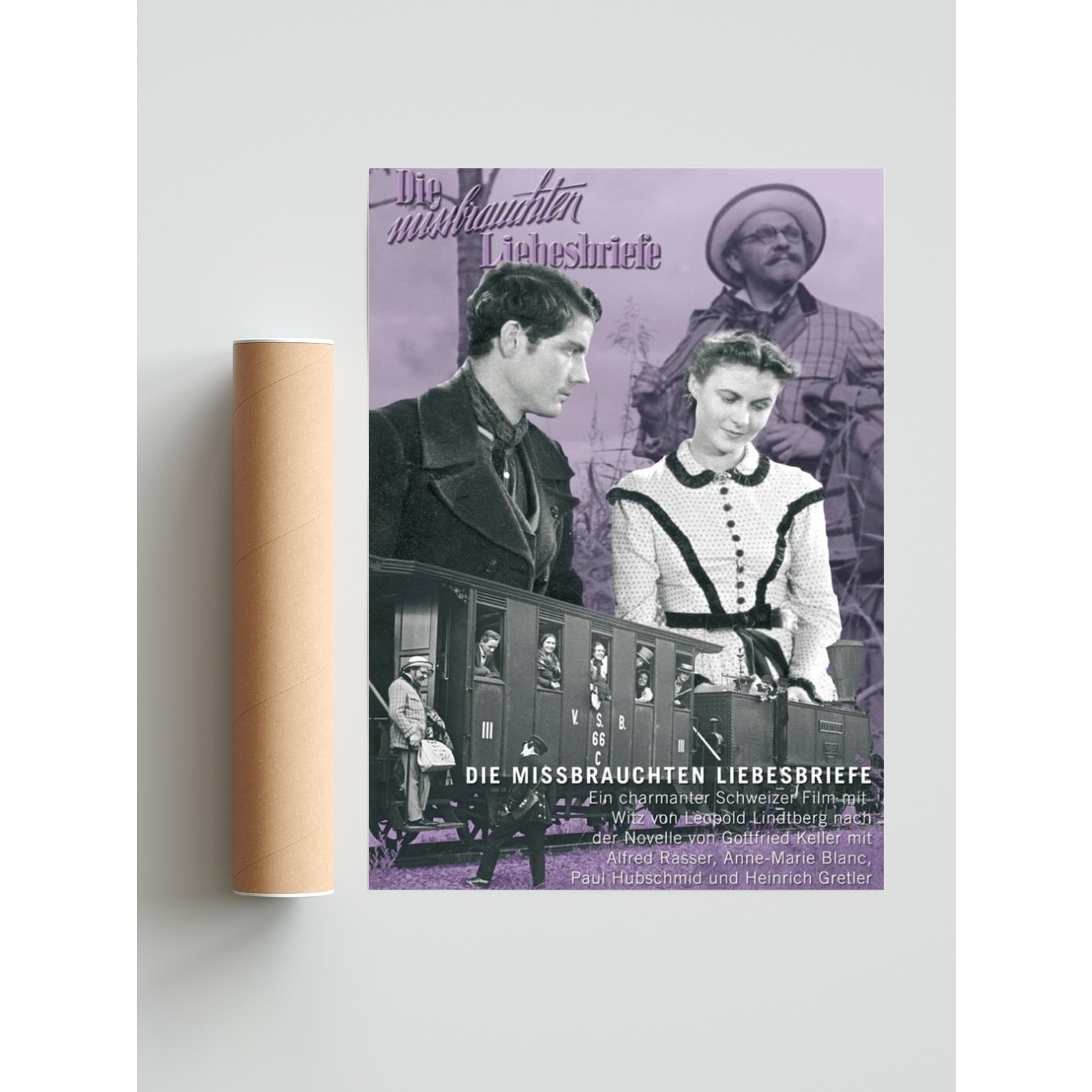 Die Mißbrauchten Liebesbriefe Almanca Poster Fiyatı