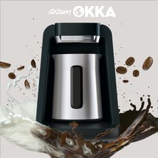 Arzum OK0012-K Okka Rich Spin M Türk Kahve Makinesi - Krom