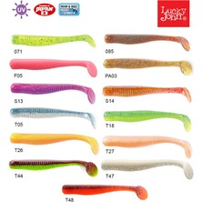 Lucky John Long John 3.1'' (7.87 Cm) 8p Silikon Yem