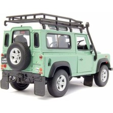 Welly 1:24 Land Rover Defender Jeep 1990 Model Araba Yeşil