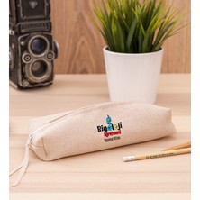 Hediye Dükkanı Kişiye Özel  Biyoloji Öğretmeni Keten Bez Kalemlik