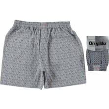 Ön Yıldız 2 Adet % 100 Pamuk Empirme Erkek Boxer