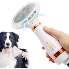 Liveasy 2'Si 1 Aradapet Köpek Saç Kurutma Makineleri Ve Tarak Fırçası - Altın (Yurt Dışından)