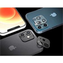 Dolia Apple iPhone 12 Pro Max Ultra Ince Araree C-Subcore Temperli Kamera Koruyucu Şeffaf
