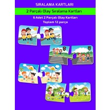 Yükselen Zeka Yayınları 2+ Magnet Puzzle ve 2-4 Yaş Sıralama Kartları