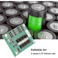 Guangdong Spirit 3 Serisi 3.7V Hücre Için 3s 12V 25A Bms Koruma Kartı