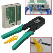 Guangdong Spirit RJ45 RJ11 RJ12 Cat5 Lan Net Kiti Kablo Tel Test Cihazı Stripper Crimper Pense