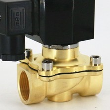 Guangdong Spirit Normalde Kapalı Solenoid Valf Su Vanası, IP65 Tam Kapalı C, AC220V G3/4 Inç(Yurt Dışından)