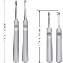 Guangdong Spirit El Deri Kenar Skiving Dıy Craft Aracıderi Oyma Işi Için Deri Kanal Açma Aleti8 Adet