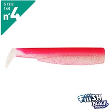 Fiiish Black Minnow BM140/4 BM353 3 Pcs  Rose Fluo