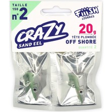 Fiiish Crazy Sandeel CSE150/2 CSE221 20GR Off Shore Jig Head