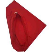 Angel Çanta Akssesuar Kırımızı Renk 45X45 Cm, Dikilmiş Halde, Fermuarlı  Astar