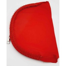 Angel Çanta Akssesuar D Model 30X20 cm Dikilmiş Fermuarlı Astar Kırmızı Renk