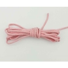 Angel Çanta Akssesuar Pembe Renk  Mumlu Koton Ip 5 Metre