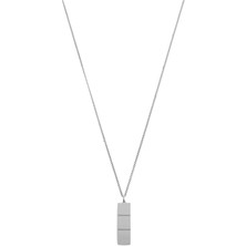 Gökdeniz 925 925 Ayar Gümüş Layers Model Erkek Tasarım Kolye