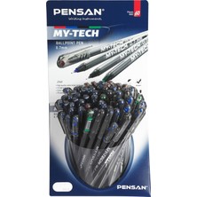 Pensan My Tech Tükenmez Kalem Siyah 60 Lı Stand