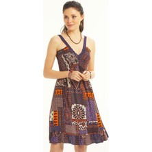 Los Banditos Dantel Yaka Askılı Yazlık Elbise