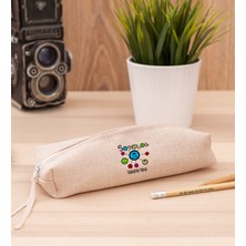 Hediye Dükkanı Kişiye Özel Sosyolog Keten Bez Kalemlik