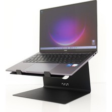 Hansdocom Laptop Standı - Laptop Yükseltici - Altlık - Siyah - Metal - SLS1SY
