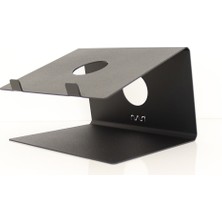 Hansdocom Laptop Standı - Laptop Yükseltici - Altlık - Siyah - Metal - SLS1SY