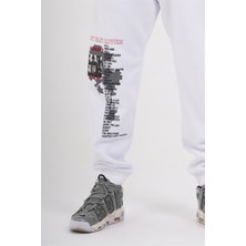 Ghetto Off Limits Westside Jogger White