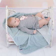Organicera Organik Uzun Kollu Tshirt Bebek Body Gri Melanj