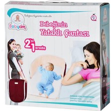 Babycim Bebeğimin 2in1 Yataklı Çantası - Sağlıklı ve Kullanışlı