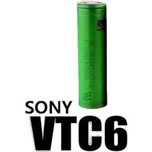 Sony Vtc6 18650 3.7V 3000 Mah Li-Ion Pil / 4ADET Pil + 2ADET Pil Kutusu