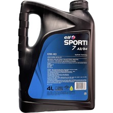 Elf Sporti 7 A3-B4 10W-40 Motor Yağı 4 Litre (Üretim Yılı: 2023)