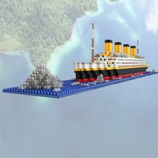 Sanlindou Titanic Setleri Cruise Tekne Gemi Modeli Yapı Taşları Rakamlar Oyuncaklar Elmas Mini Tuğla Kiti Oyuncaklar Çocuklar Için (Yurt Dışından)