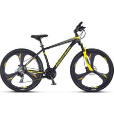 Ümit 2757 Accrue Hyd 27.5" Jant 21 Vites Dağ Bisikleti Siyah-Sarı 46CM