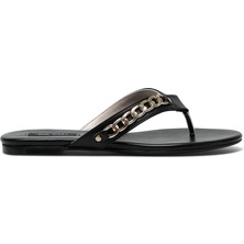 Nine West Wılya 2fx Siyah Kadın Düz Terlik