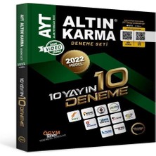 Altın Karma Yayınları 2022 Model Ayt 10 Yayın 10 Deneme Seti ve Metin Ayt Matematik 6 Deneme