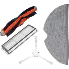 Xiaomi Uyumlu Mijia Mop 1c 2c 1t Mi 2pro+ Dreame F9 Robot Süpürge Rulo ve Yan Fırça Filtre Mop Bezi