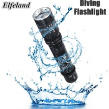 Guangdong Spirit Elfeland 1000LM Sualtı 30M Dalış Zoom LED El Feneri Lambası Waterpr (Yurt Dışından)