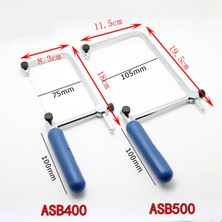Guangdong Spirit ASB500 Tel Testere Çerçevesi - Mavi (Yurt Dışından)