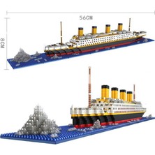 Sanlindousanlindou 3D Gemi Modeli Yapı Taşları -Çok Renkli (Yurt Dışından)