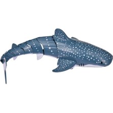 Sanlindousanlindou Uzaktan Kumandalı Su Geçirmez Oyuncak Köpekbalığı -Mavi (Yurt Dışından)