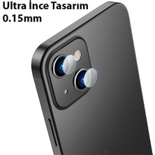 Ally Iphone 13-13 Mini Tempered Glass Cam Kamera Koruyucu