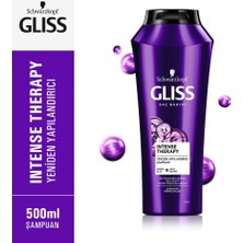 Gliss Intense Therapy Yeniden Yapılandırıcı Şampuan - Omega Plex ve Acai Üzümü ile 500 ml