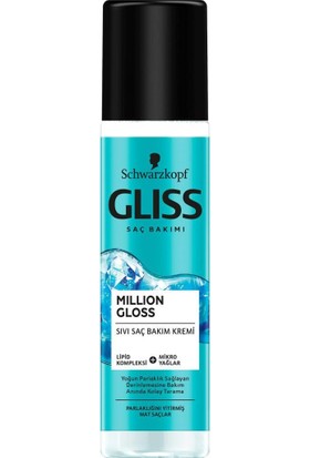 Schwarzkopf Gliss Million Gloss Sıvı Saç Bakım Kremi 200 ML