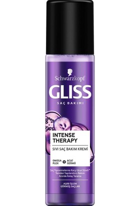 Schwarzkopf Gliss Intense Therapy Sıvı Saç Bakım Kremi 200 ML