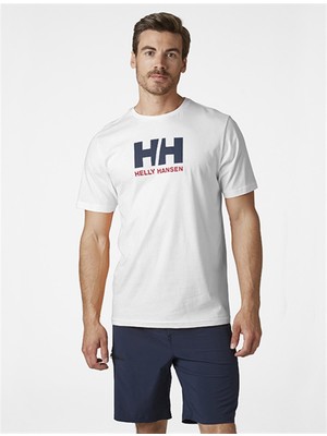 Helly Hansen Hh Logo Erkek T-Shirt Beyaz 33979.002